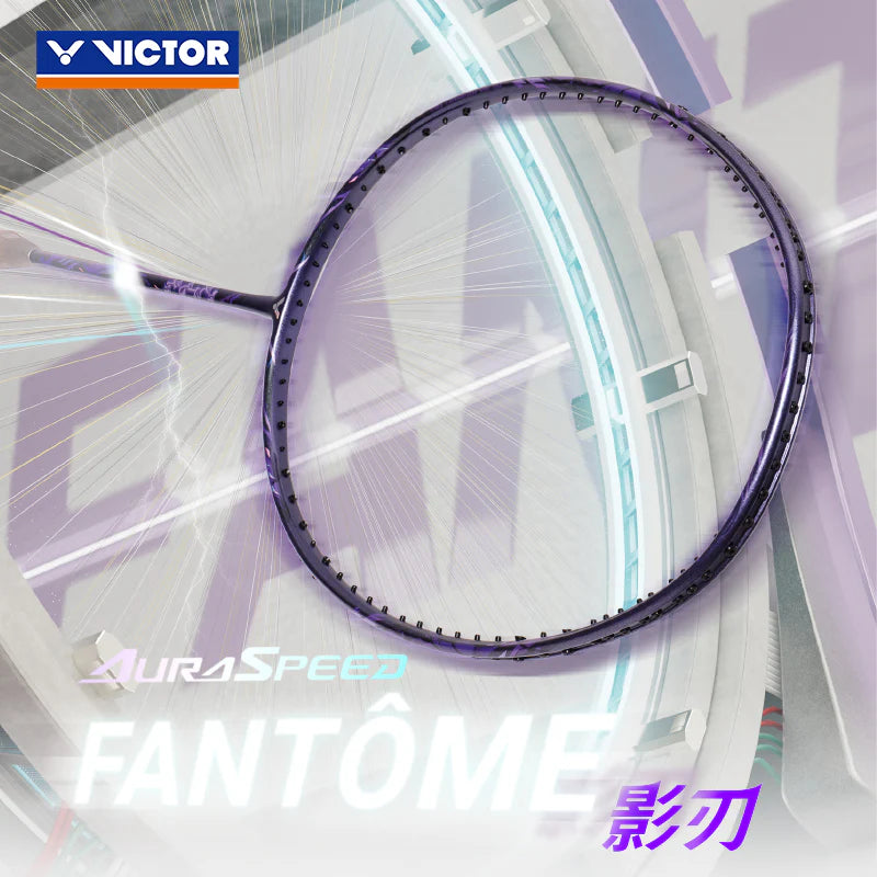 Victor AuraSpeed Fantome 4U/G5 83gram Mystic Wand Badminton Victor AuraSpeed Fantome 4U/G5 83gram Mystic Wand Badminton