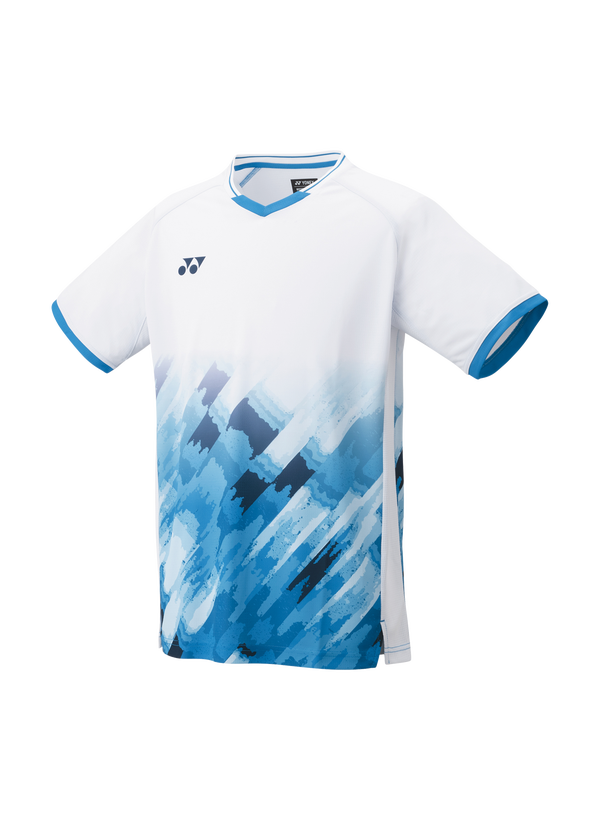 Yonex 10581EX White Tournament Men’s Crew Neck Shirt