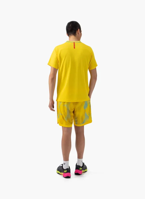 Yonex 10735YX Mens Crew Neck Japan National Tournament Shirt (Made in Japan)