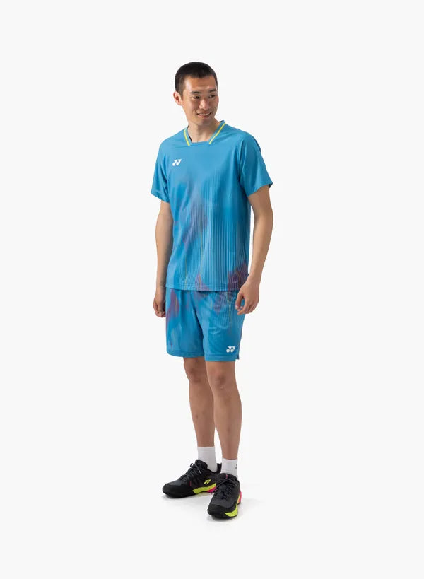 Yonex 10735YX Mens Crew Neck Japan National Tournament Shirt (Made in Japan)