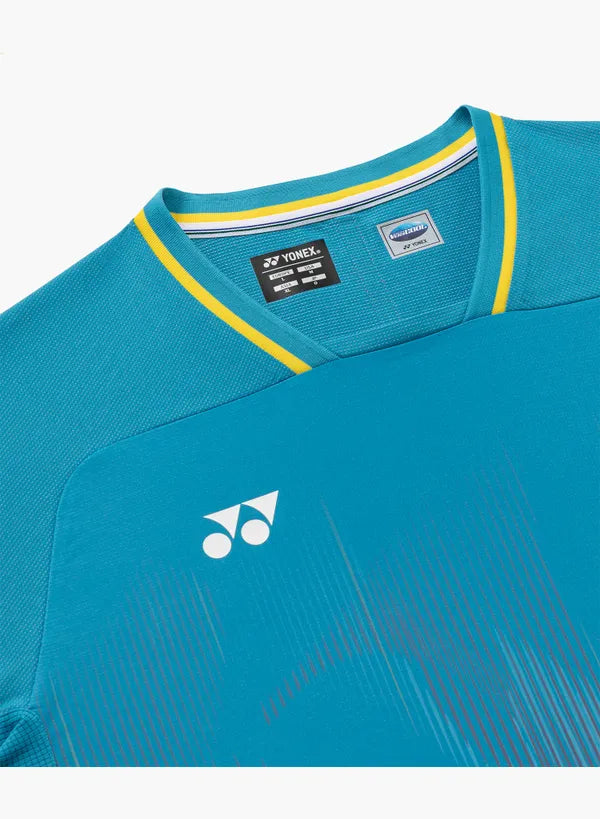 Yonex 10735YX Mens Crew Neck Japan National Tournament Shirt (Made in Japan)