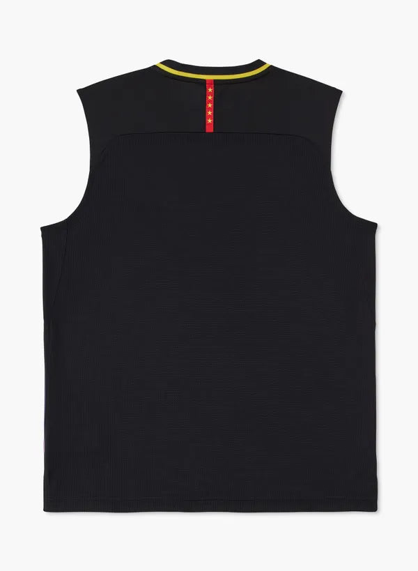 Yonex 10736YX Mens Sleeveless China National Tournament Top Black (Made in Japan)