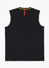 Yonex 10736YX Mens Sleeveless China National Tournament Top Black (Made in Japan)