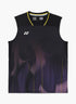 Yonex 10736YX Mens Sleeveless China National Tournament Top Black (Made in Japan)