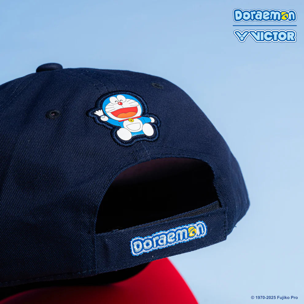 Victor x Doraemon Cap VC510DRM-B Navy Blue