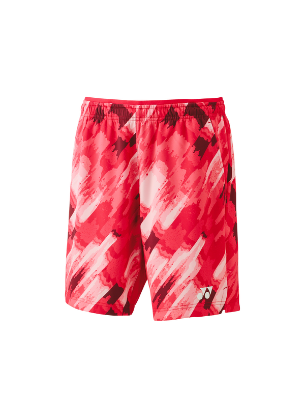 Yonex 15176EX Flash Orange Tournament Men’s Knit Shorts