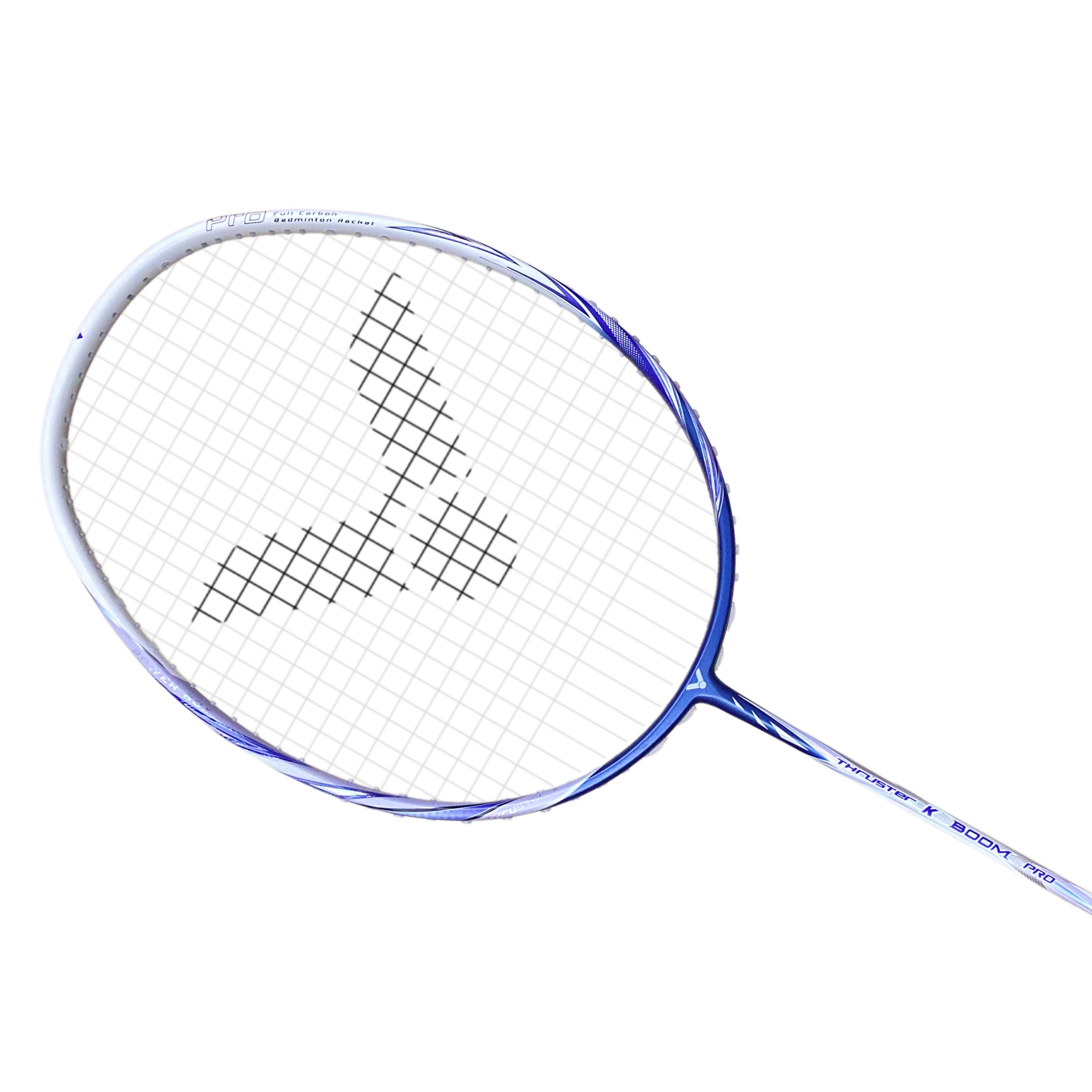Victor Thruster K Boom Pro 4U/G5 83gram Azure Badminton Racquet (Strung)