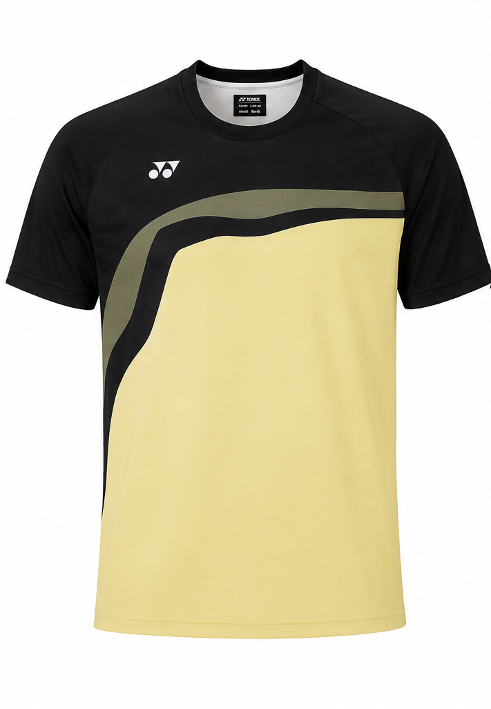 Yonex 16865EX Uni Pale Yellow Badminton T-shirt