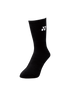 Yonex 19120YX Black Crew Socks (Made in Japan)