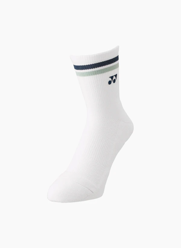 Yonex 19194YX Sports Crew Socks (Made in Japan)
