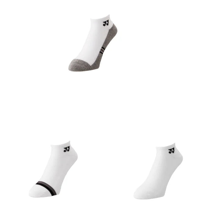 Yonex 19235EX Low-Cut Sport Socks (3 Pairs)