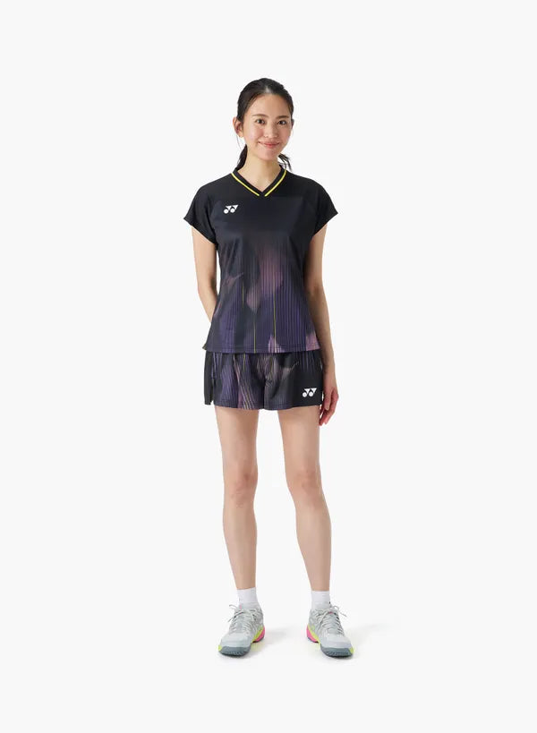 Yonex 20966YX Womens Crew Neck China National Tournament Badminton Shirt (Made in Japan)