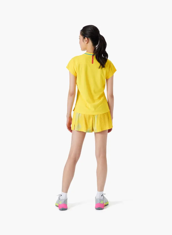 Yonex 20966YX Womens Crew Neck China National Tournament Badminton Shirt (Made in Japan)