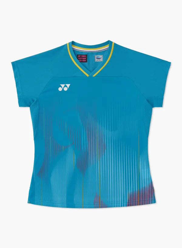 Yonex 20966YX Womens Crew Neck China National Tournament Badminton Shirt (Made in Japan)