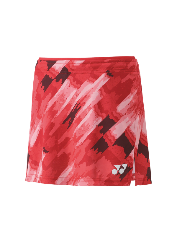 Yonex 26130EX Flash Orange Women’s Tournament Badminton Skirt (With Inner Shorts)