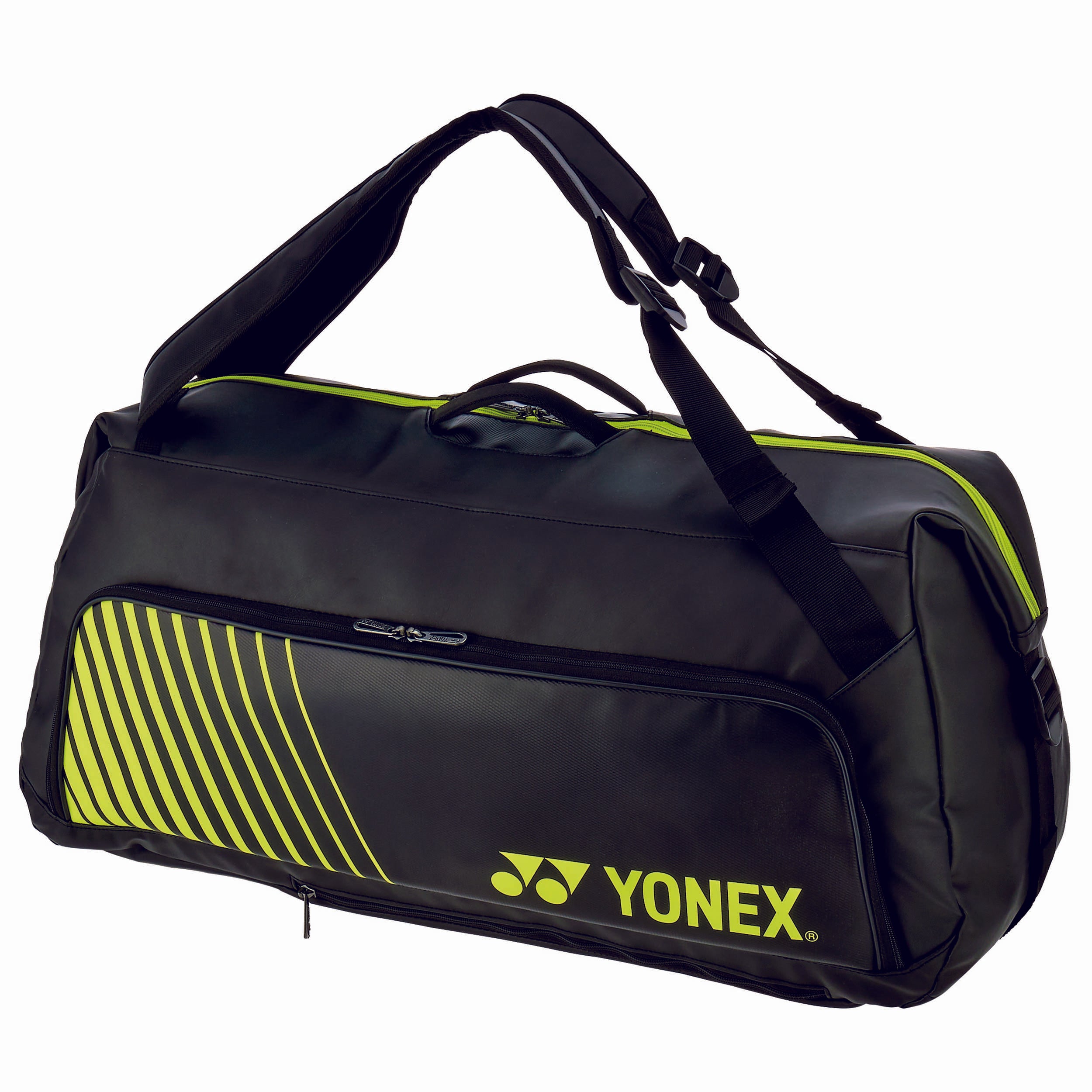 Yonex BA82436EX Active Duffel Bag-Black/Lime Green