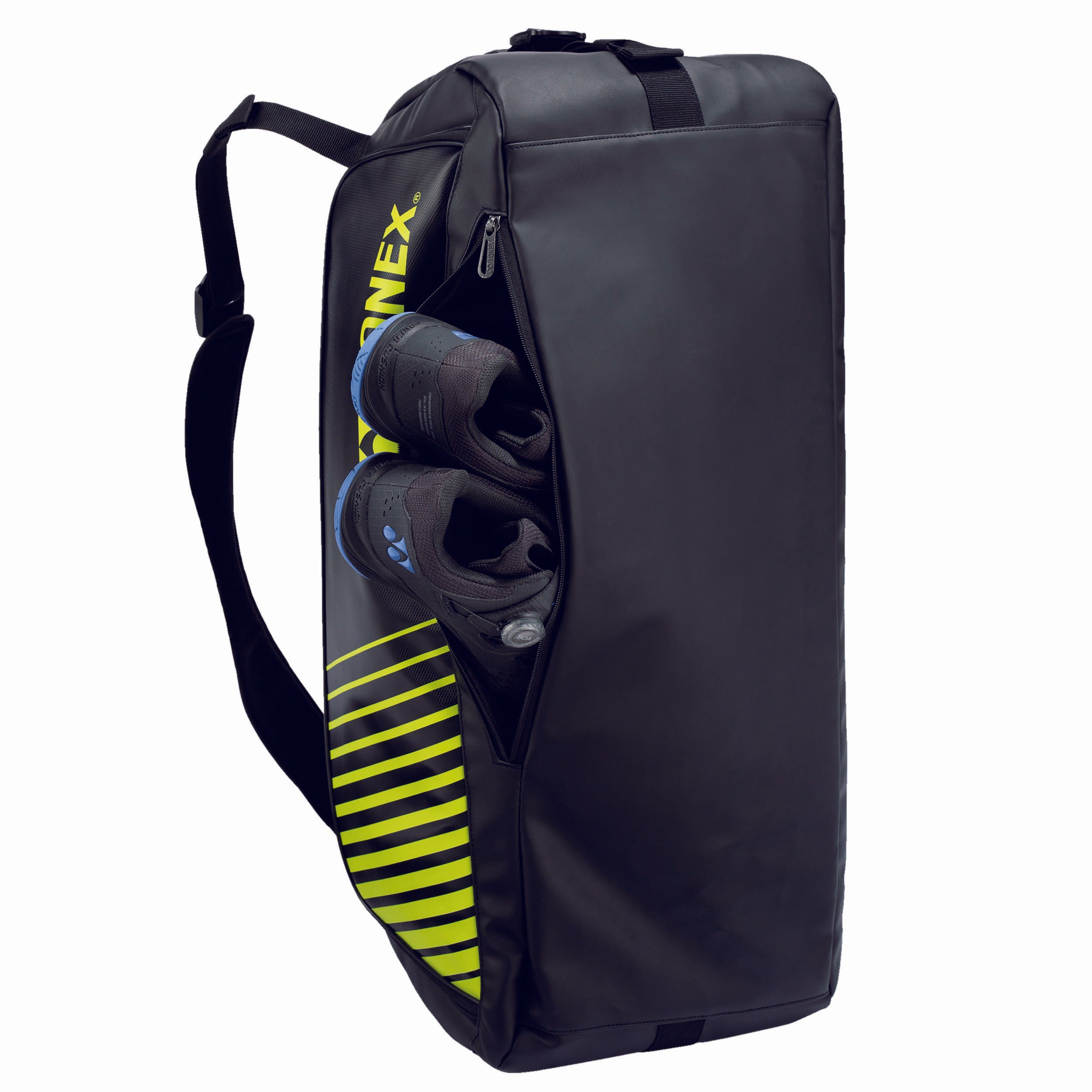 Yonex BA82436EX Active Duffel Bag-Black/Lime Green