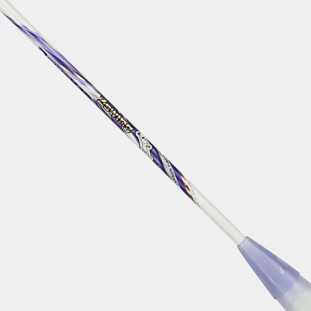 Victor DriveX 12 2.0 ZSW-AJ (Zheng Siwei Edition) 4U/G5 83gram Pearly White Badminton Racquet (Frame)