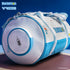 Victor X Doraemon Travel Bag BG5535DRM AF White / Hawaiian Blue