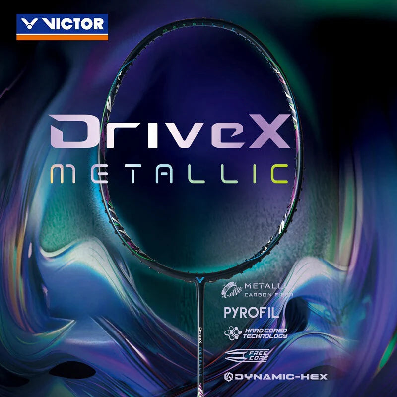 Victor Drive X Metallic Badminton Racquet (Frame)
