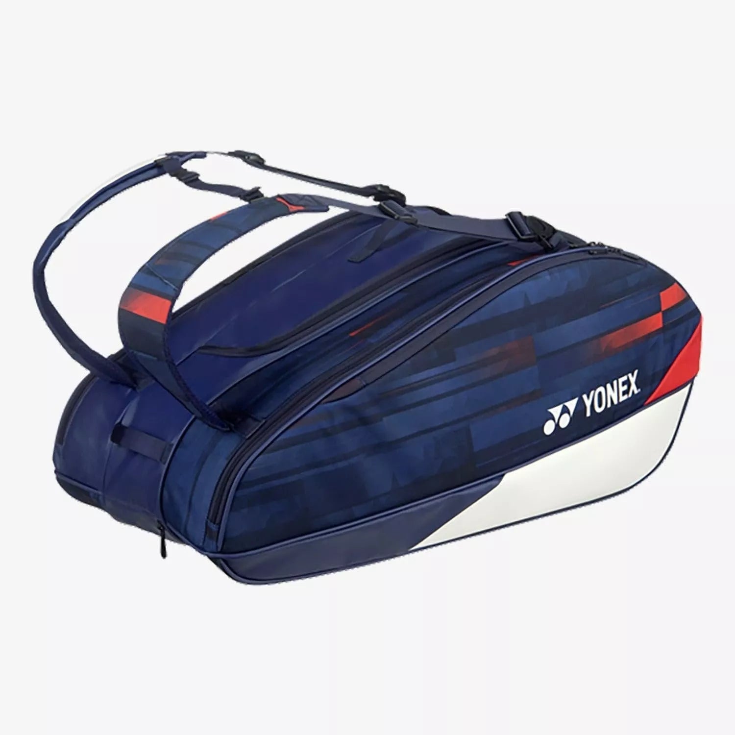 Yonex Limited Pro Racquet Badminton Bag BA26PAEX White/ Navy/ Red (9PCS)