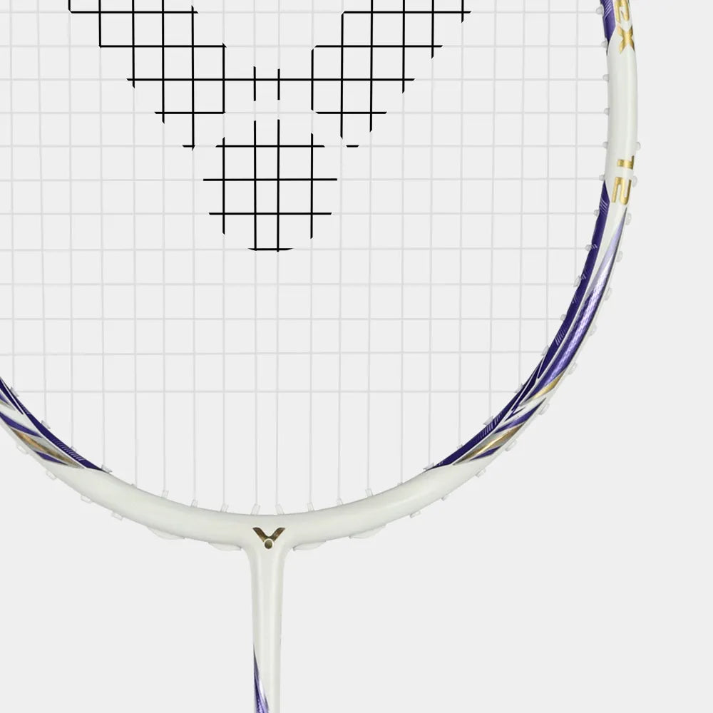 Victor DriveX 12 2.0 ZSW-AJ (Zheng Siwei Edition) 4U/G5 83gram Pearly White Badminton Racquet (Frame)