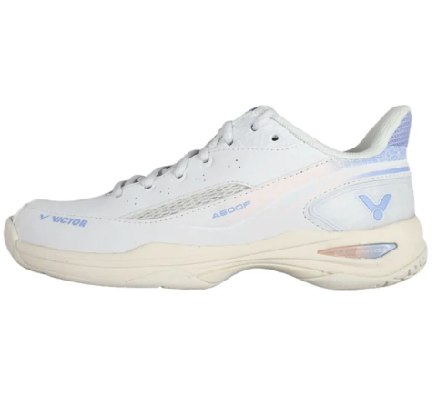 Victor A600F AT PEARLY WHITE/BLUE VIOLET Badminton Shoes