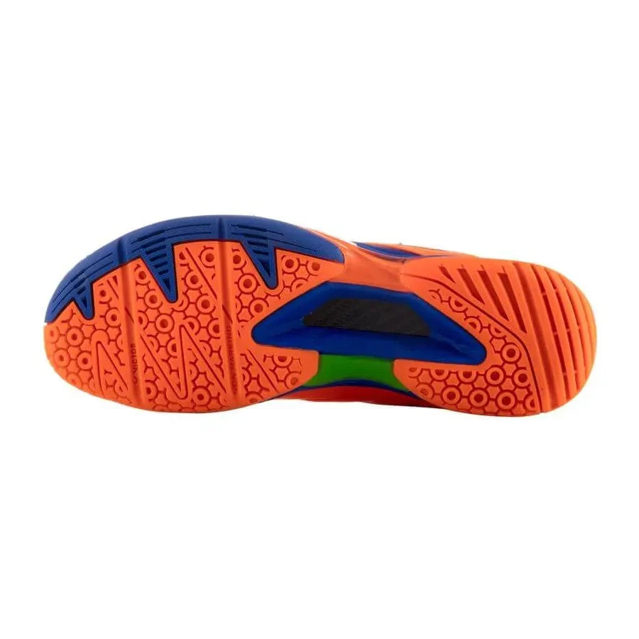 Victor A960JR NEON ORANGE / SURF THE WEB Badminton Junior Shoes
