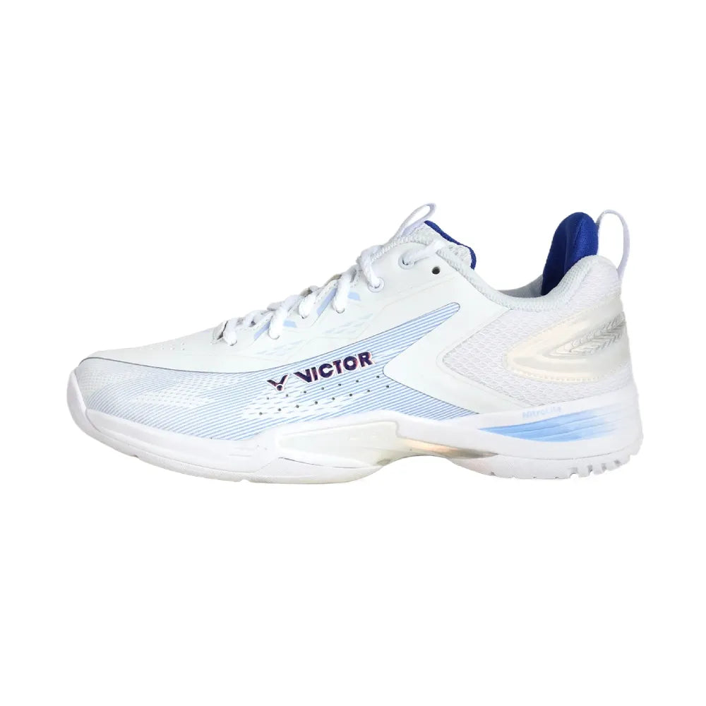 Victor A970cADV AM WHITE/CORYDALIS BLUE Badminton Shoes