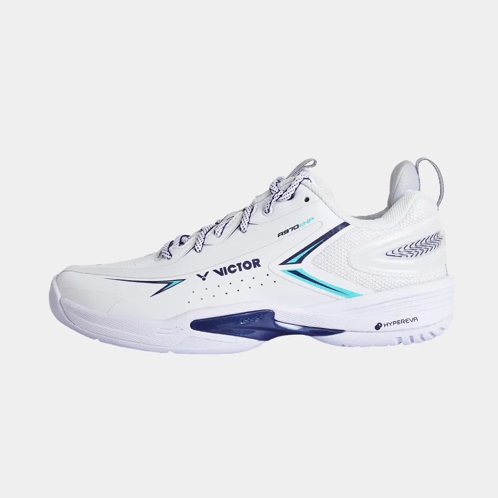 Victor A970cHP AB WHITE/SPECTRUM BLUE Badminton Shoes