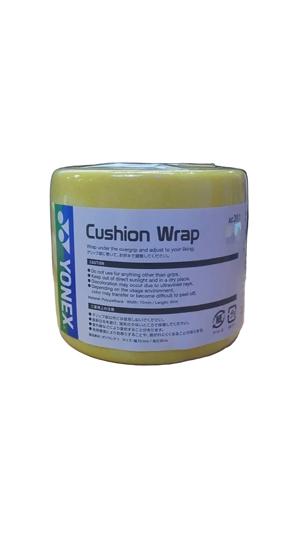 Yonex AC381YX Cushion Wrap