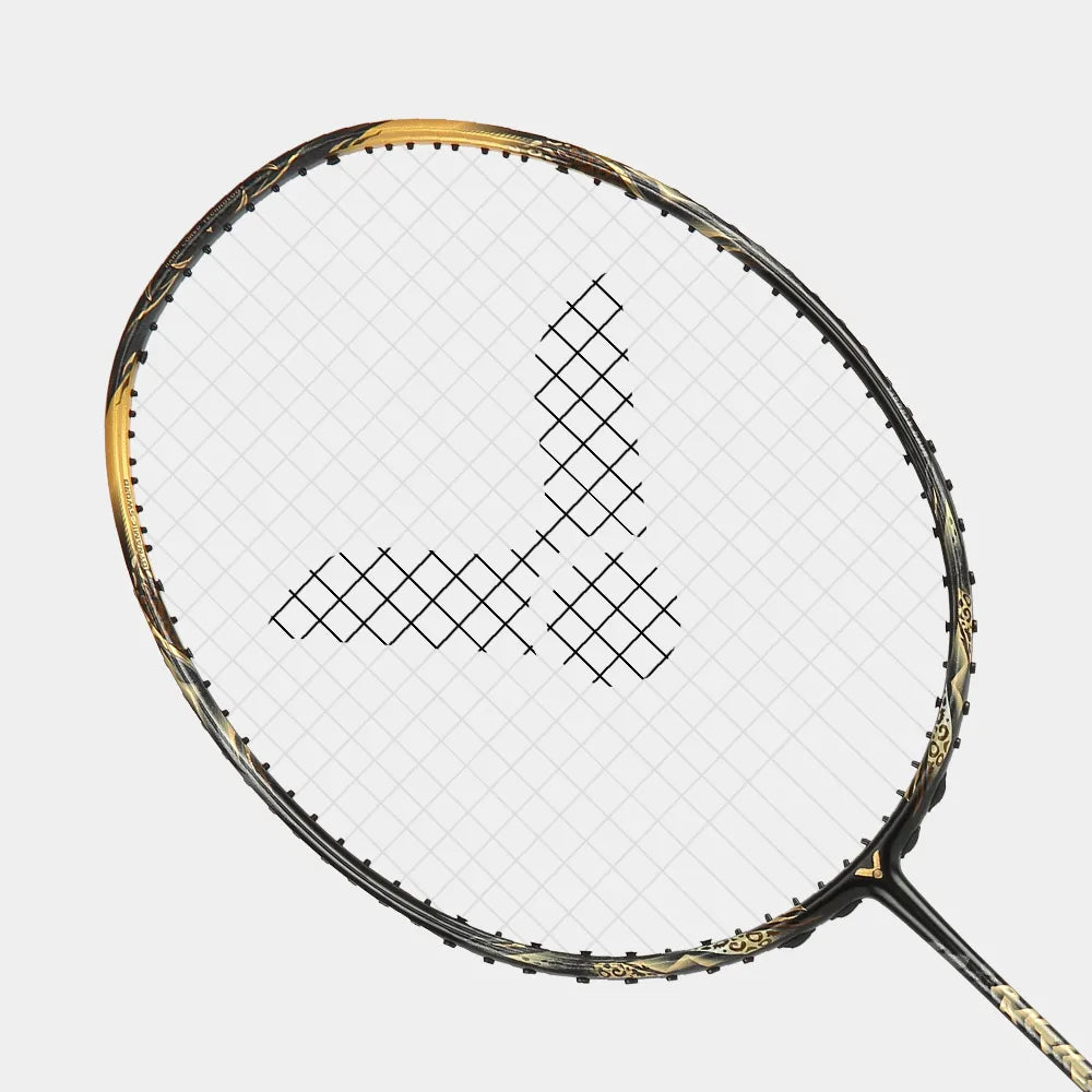 Victor Auraspeed PANTHER 4U/G5 83gram Leopard Black Badminton Racquet (Frame)