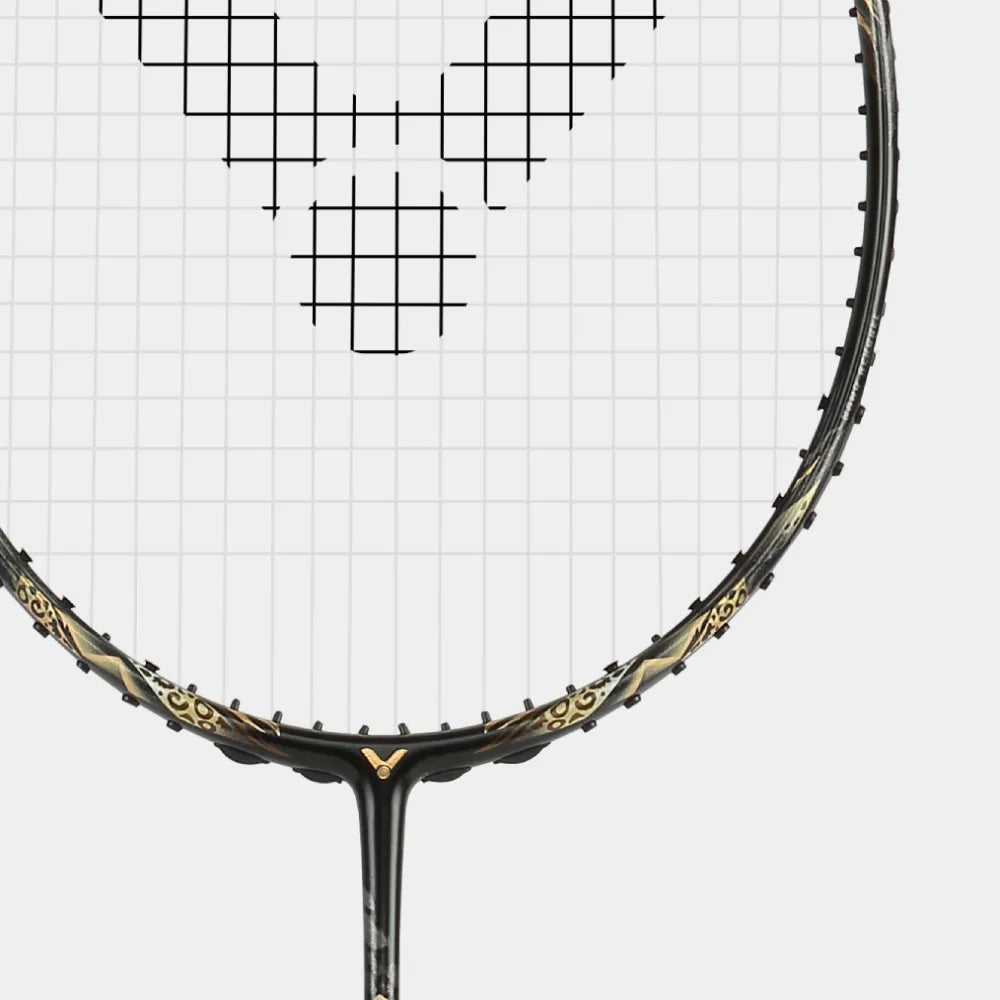 Victor Auraspeed PANTHER 4U/G5 83gram Leopard Black Badminton Racquet (Frame)