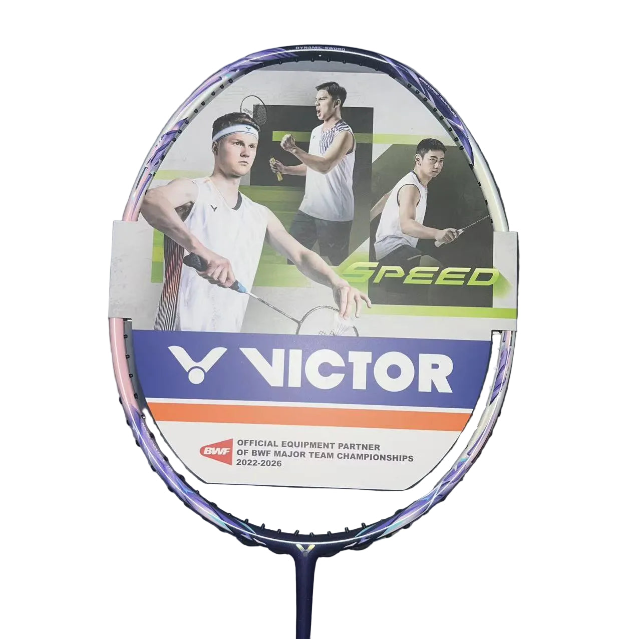 Victor AuraSpeed VRD-J 4U/G5 83gram Crystal Purple Badminton Racquet (Frame)