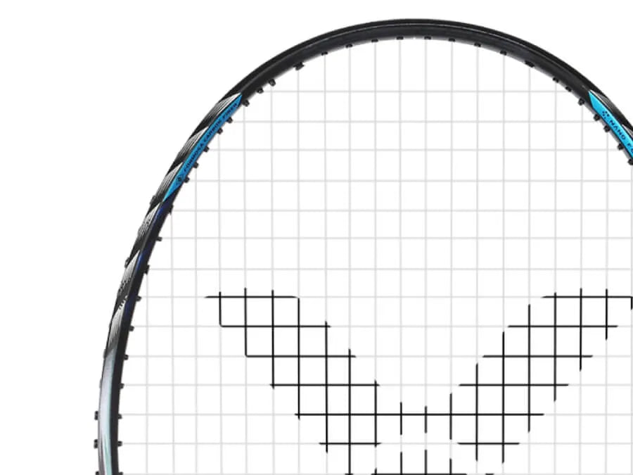 Victor AuraSpeed Hypersonic HS Plus 4U 83g Black Badminton Racquet (Frame)