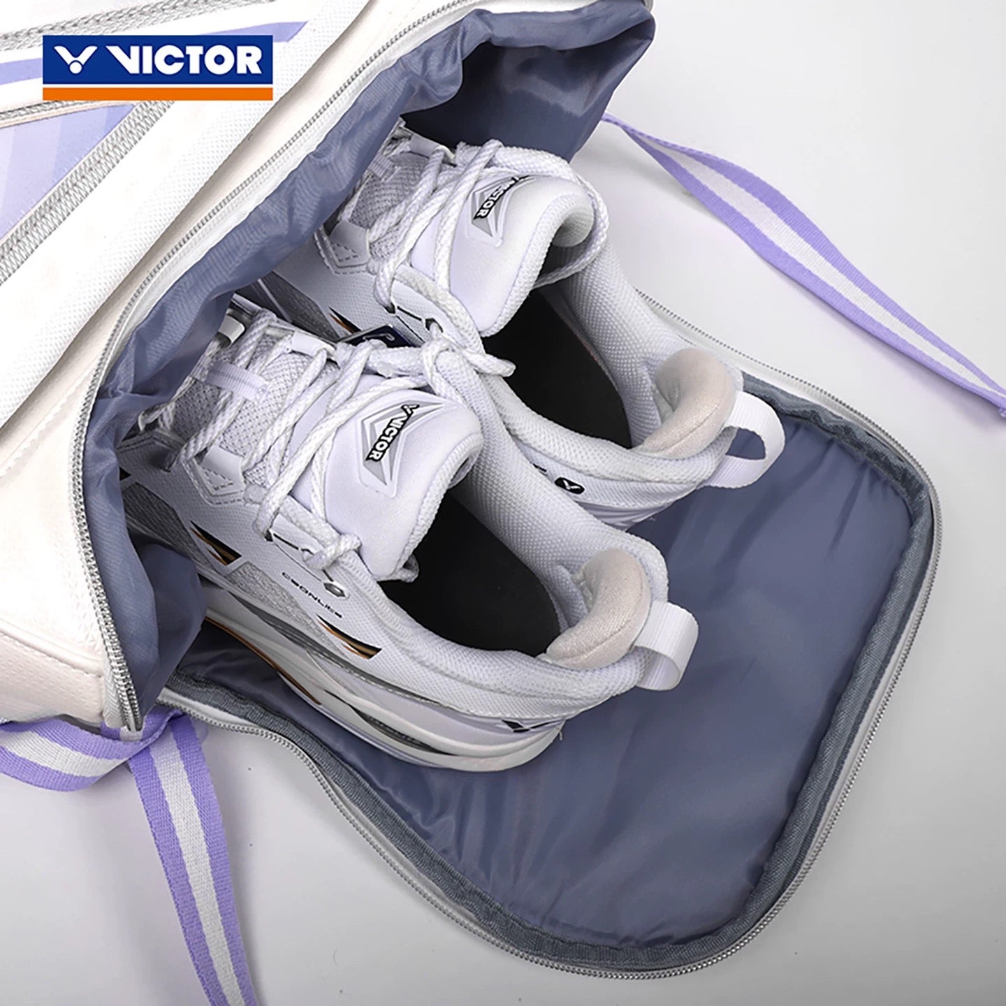 Victor BR9016 AJ Bright White/Light Dahlia Backpack