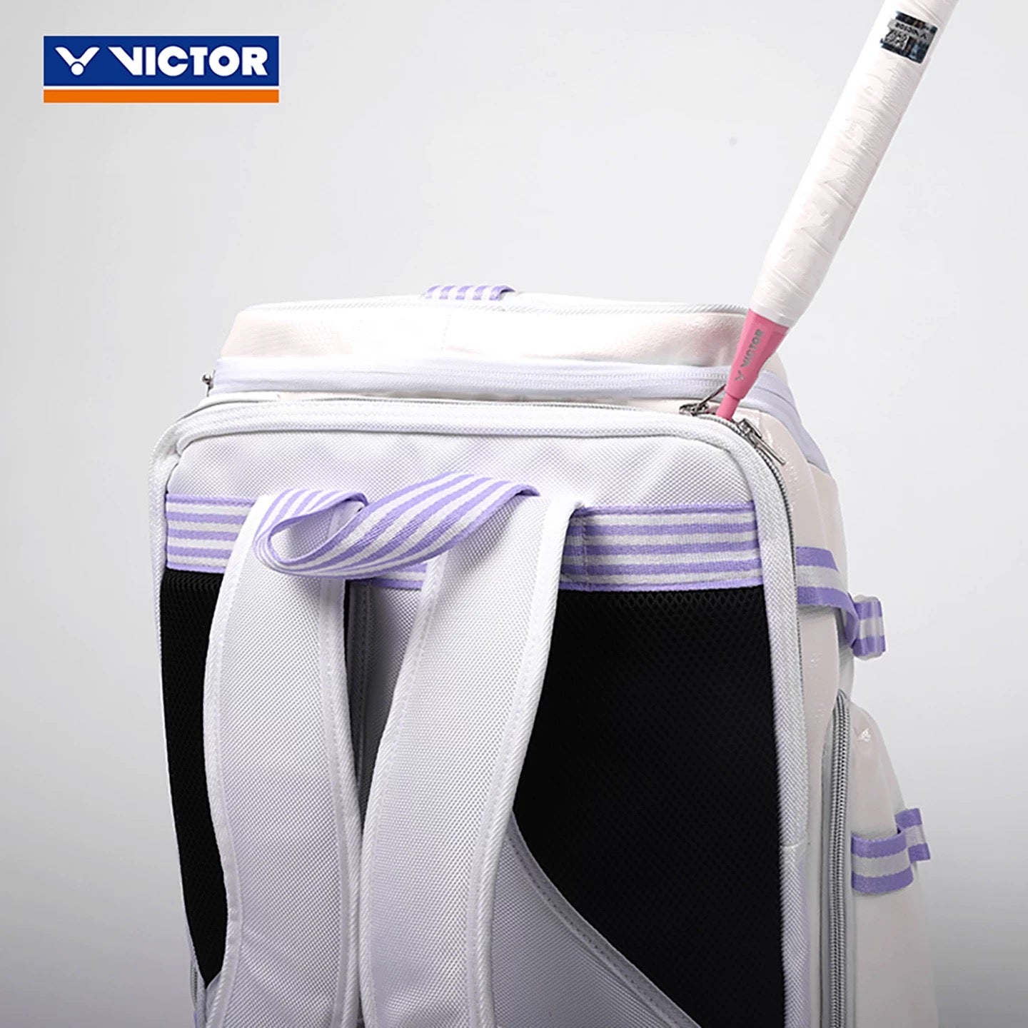 Victor BR9016 AJ Bright White/Light Dahlia Backpack