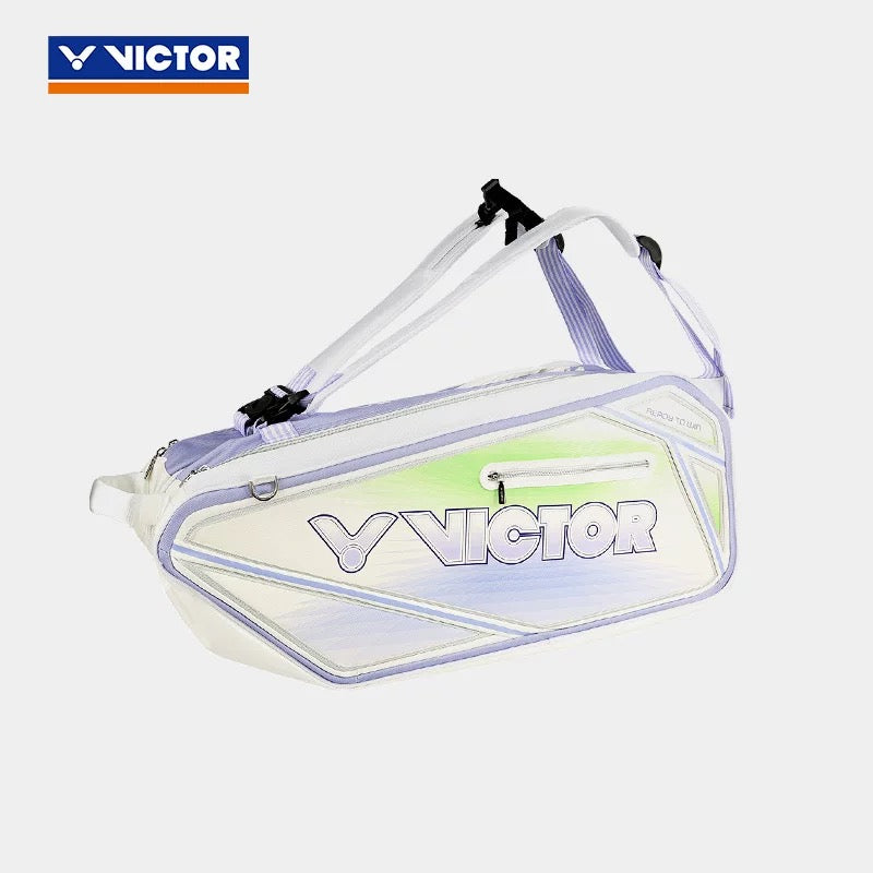 Victor BR9216 AJ Bright White/Light Dahlia Racket Bag (6 pieces)