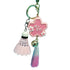 Badminton Key Chain