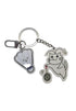 Badminton Key Chain