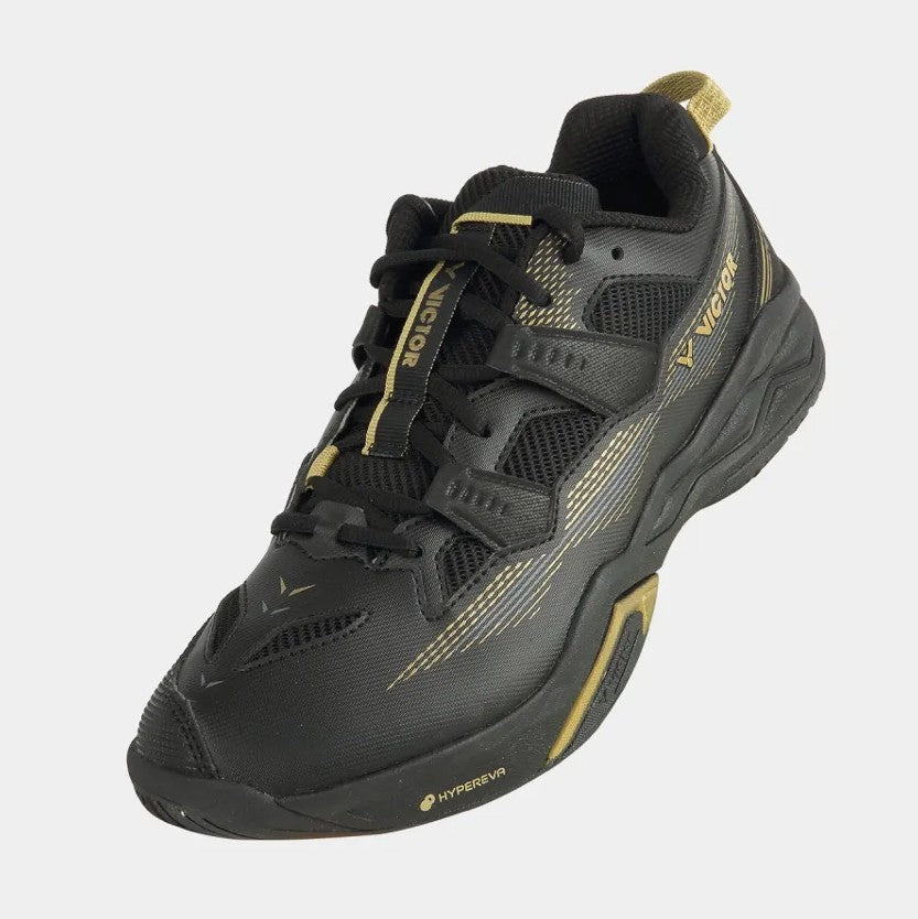 Victor C60 CX Black/Rich Gold Badminton Shoes