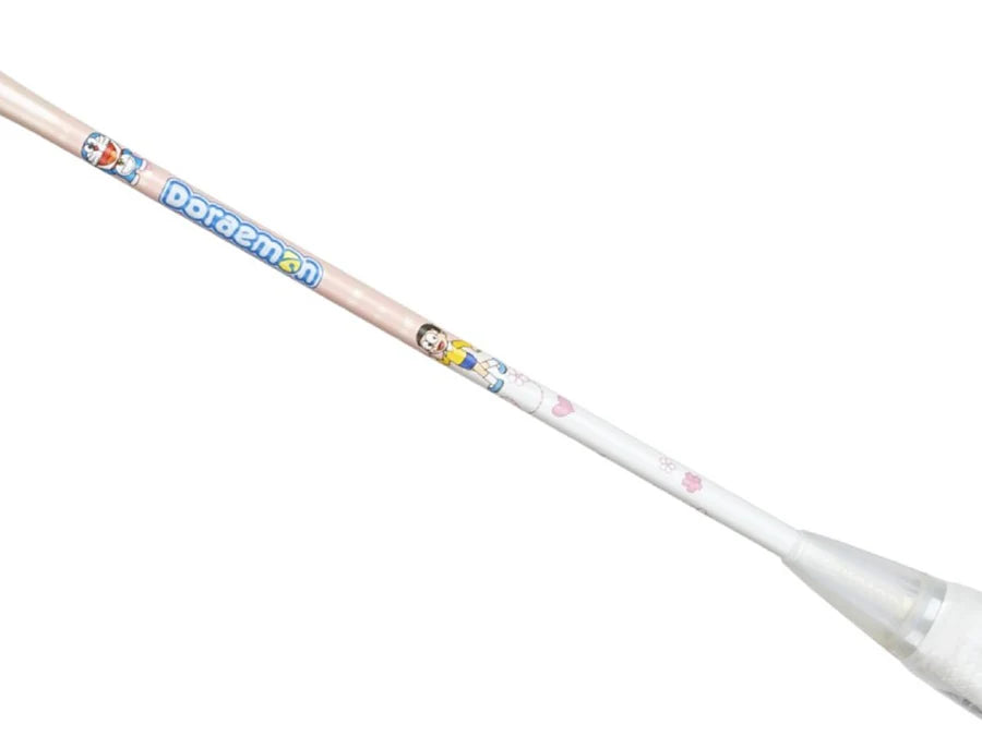 Victor x Doraemon 4U/G5 83gram Peach Pink Badminton Racquet (Frame)