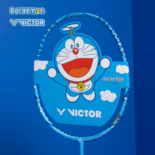 Victor X Doraemon Badminton Racquet Giftbox DX-DRM GB 4U/G5 (UNSTRUNG)