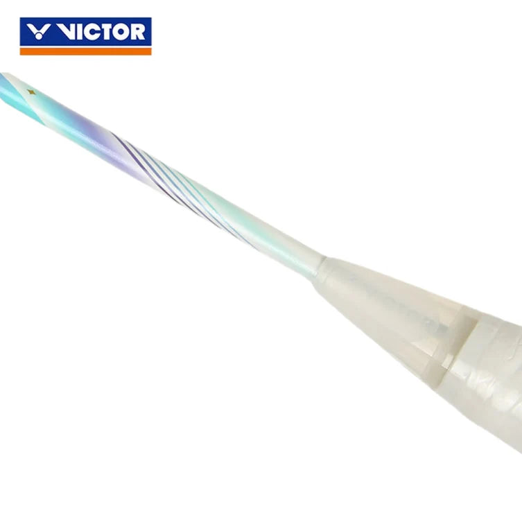 Victor DriveX Phecda 4U/G5 83gram Moonlight White Badminton Racquet (Frame)