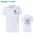 Victor x Doraemon T-504DRM A White Sports Shirt