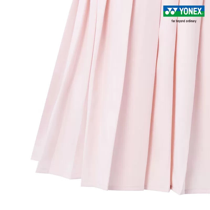 Yonex 26210EX Powder Pink Women's Skirt  (Inner Shorts)