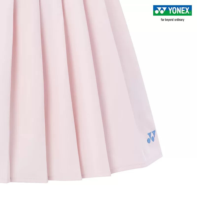Yonex 26210EX Powder Pink Women's Skirt  (Inner Shorts)