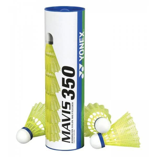 Yonex Mavis 350 Yellow Fast Nylon Shuttle (Tube 6)