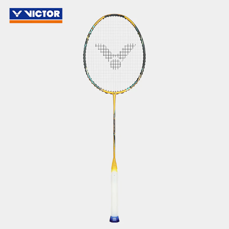 Victor Thruster F C Ultra 3U/G5 88gram Fortuna Gold Badminton Racquet (Frame)