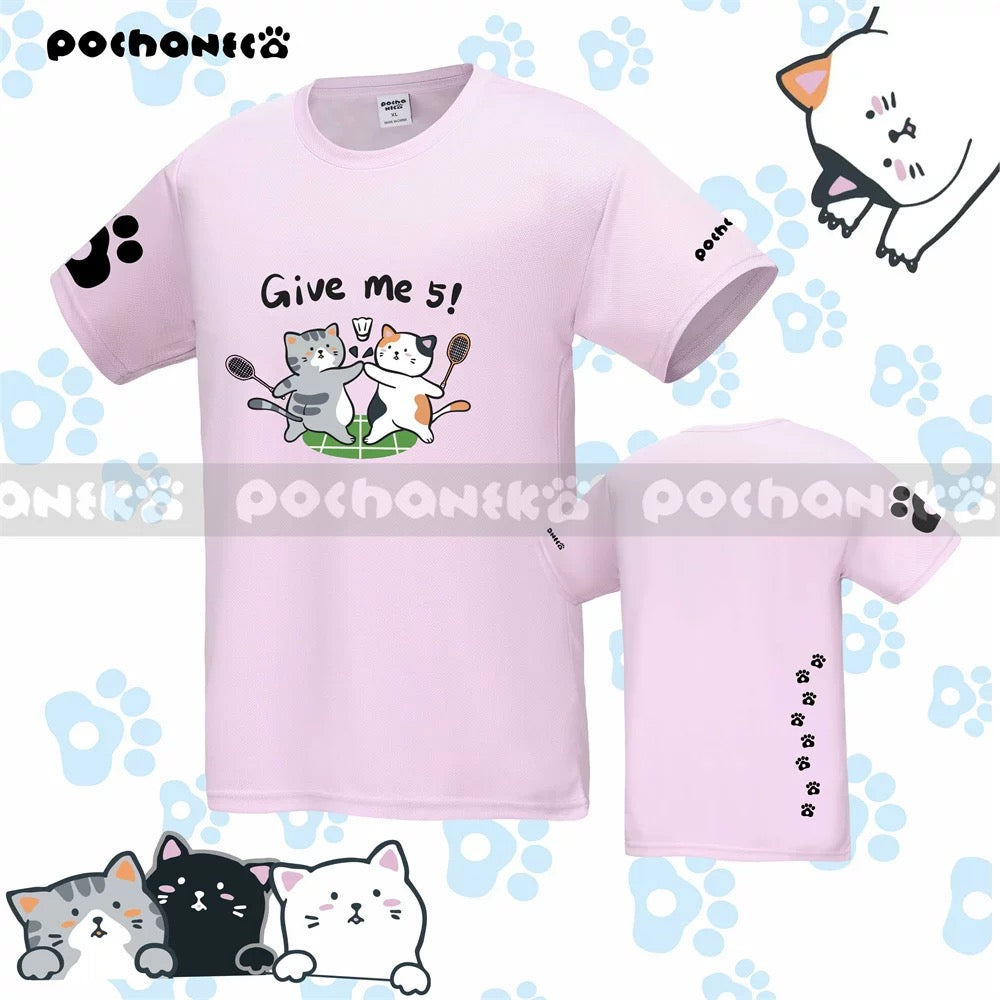 Pochaneko NPT8X (Give me 5!) Quick-Dry Shirt